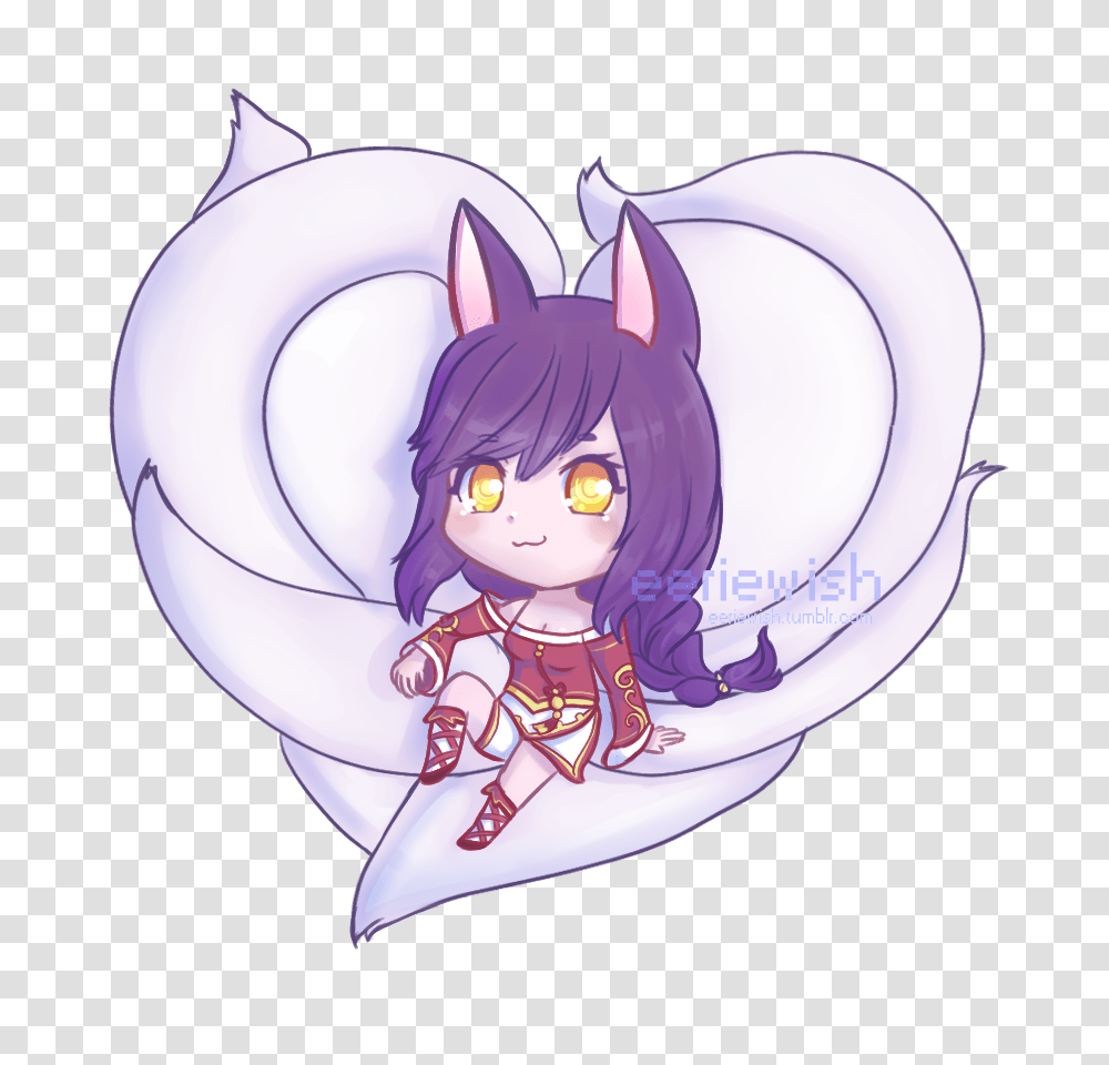 Eeriewish A Ahri Because I Realized I Hadnt Drawn, Sphere, Figurine Transparent Png
