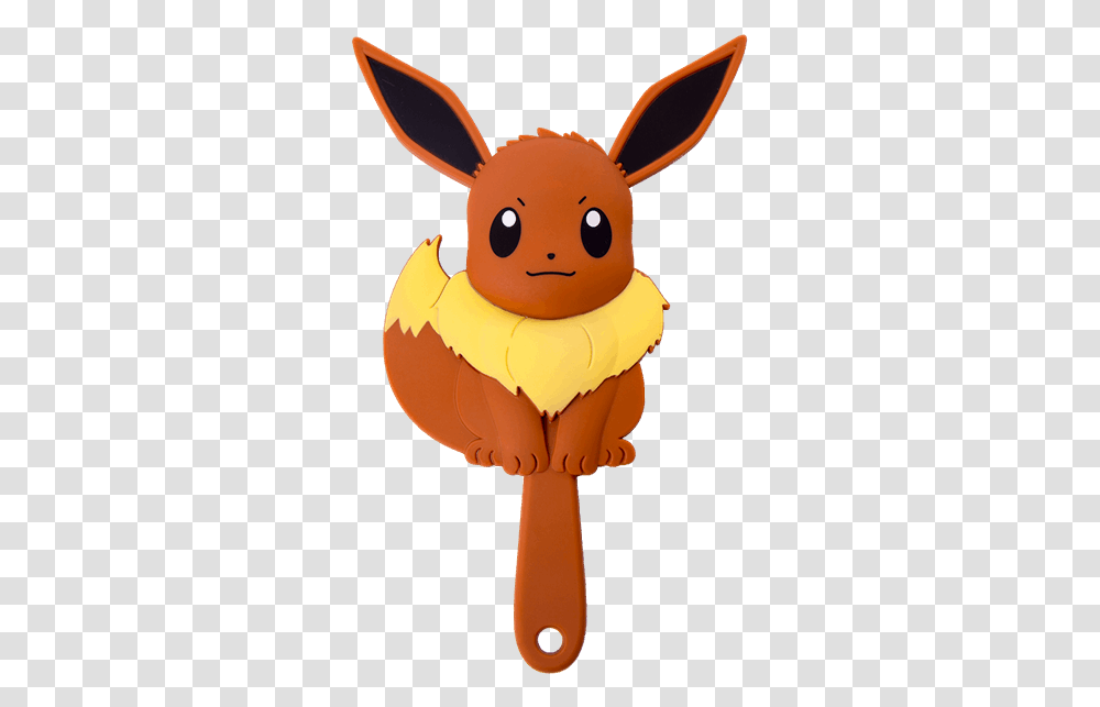 Eevee Hair Brush, Toy, Plush, Animal, Mammal Transparent Png