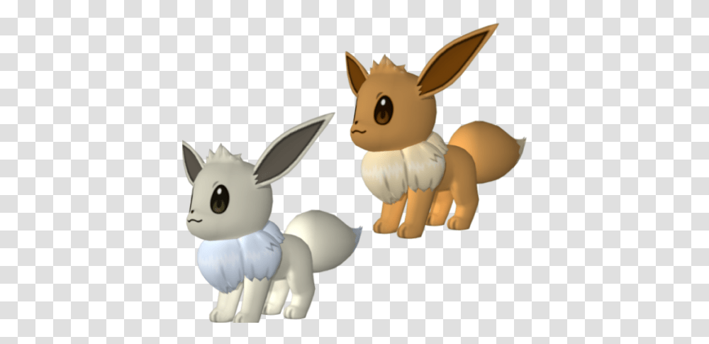 Eevee Pokemon Charater Free 3d Model Cartoon, Rodent, Mammal, Animal, Plush Transparent Png