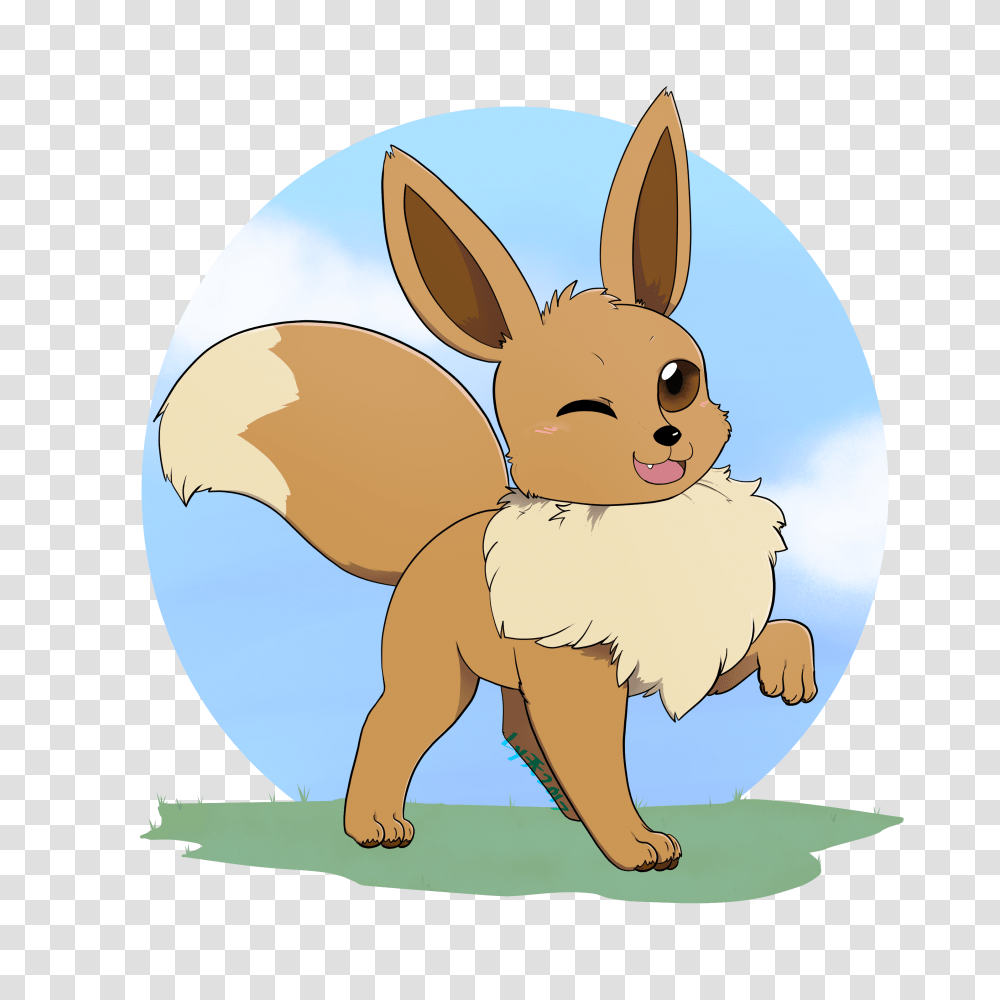 Eevee Weasyl, Animal, Mammal, Rabbit, Rodent Transparent Png