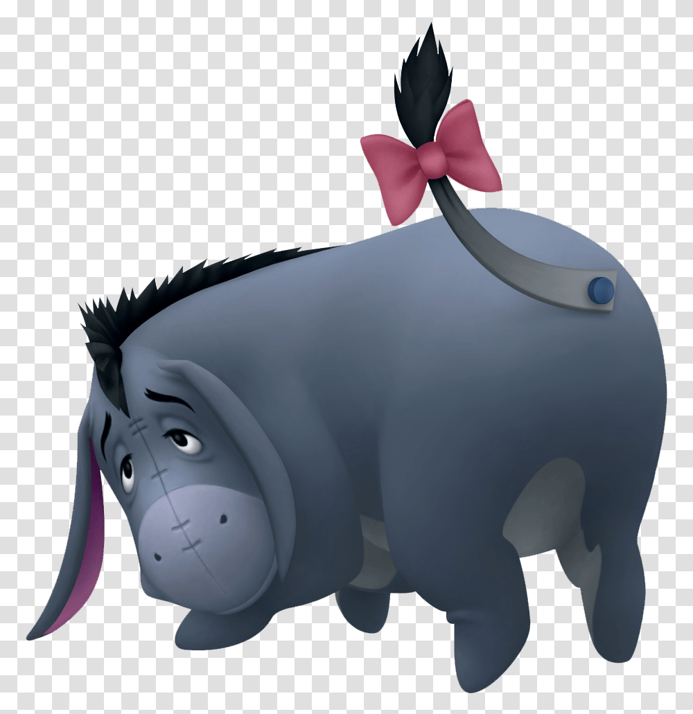 Eeyore Eeyore Kingdom Hearts, Mammal, Animal, Pig, Wildlife Transparent Png