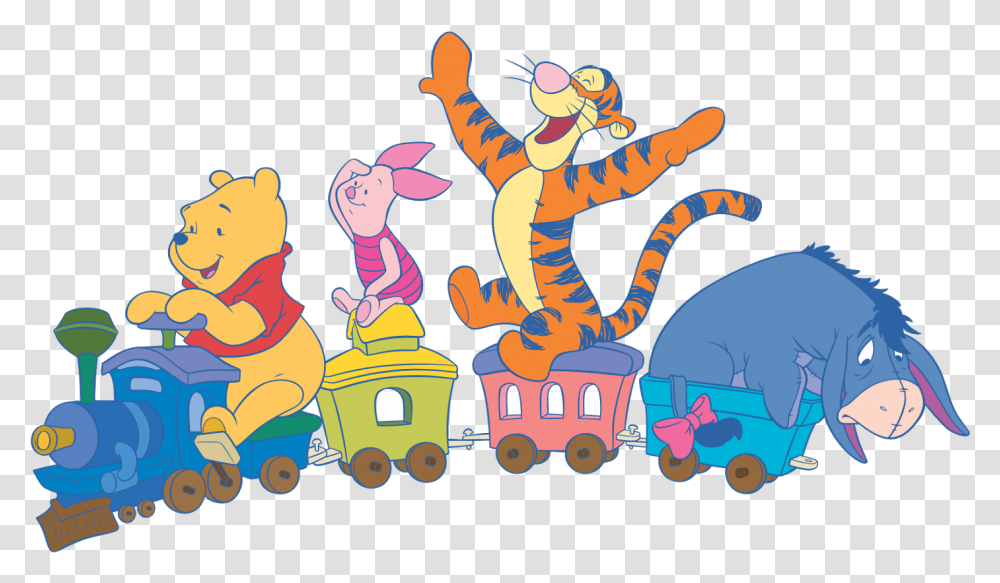 Eeyore On A Train, Doodle, Drawing Transparent Png