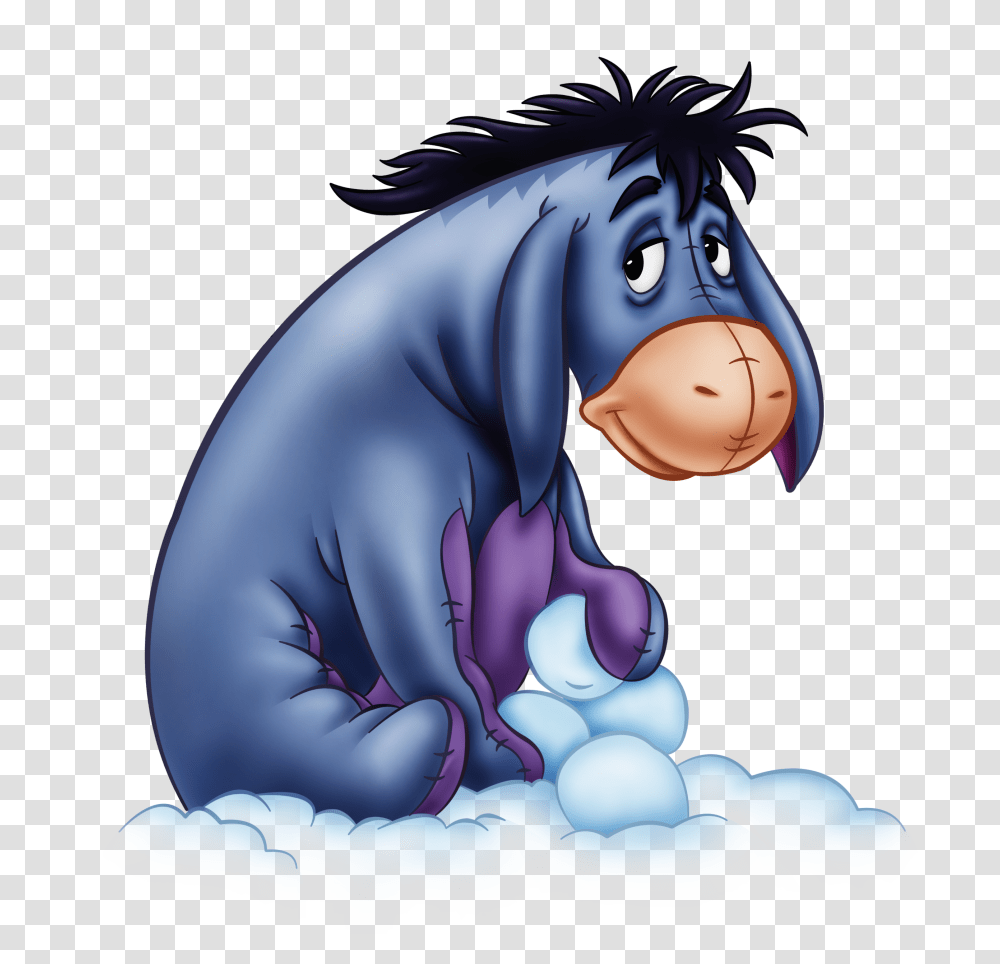 Eeyore With Snowballs Gallery, Mammal, Animal, Wildlife, Rodent Transparent Png