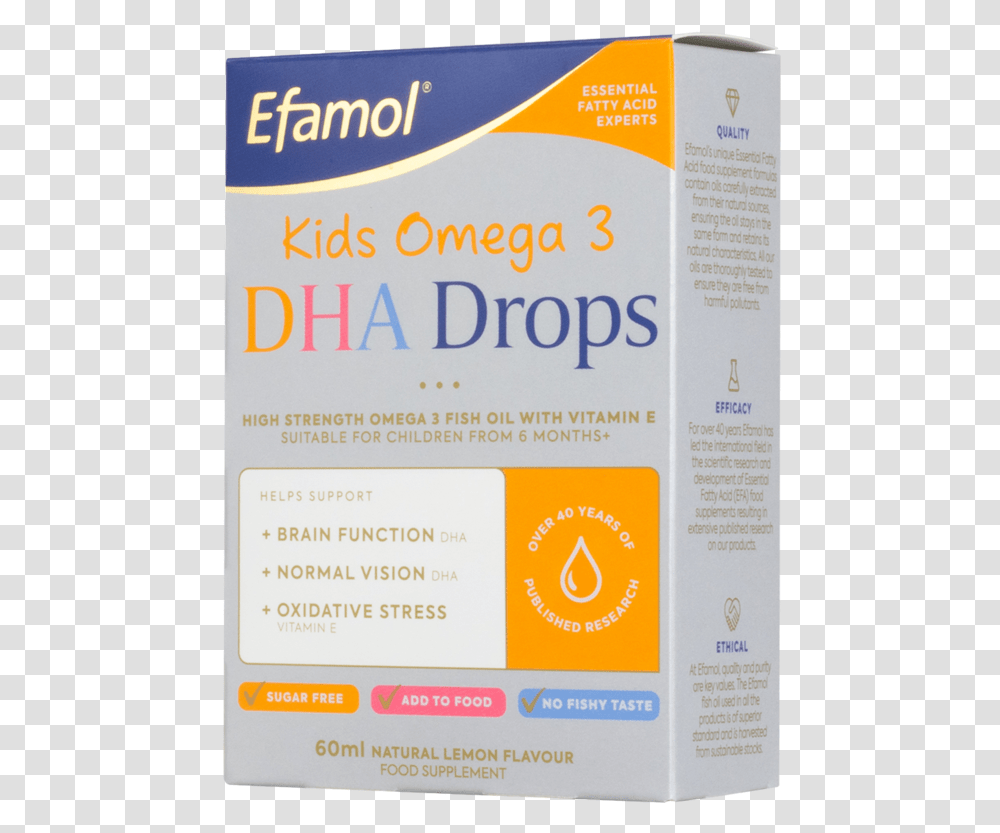 Efamol Omega 3 Dha Drops Efamol Omega, Paper, Flyer, Poster Transparent Png