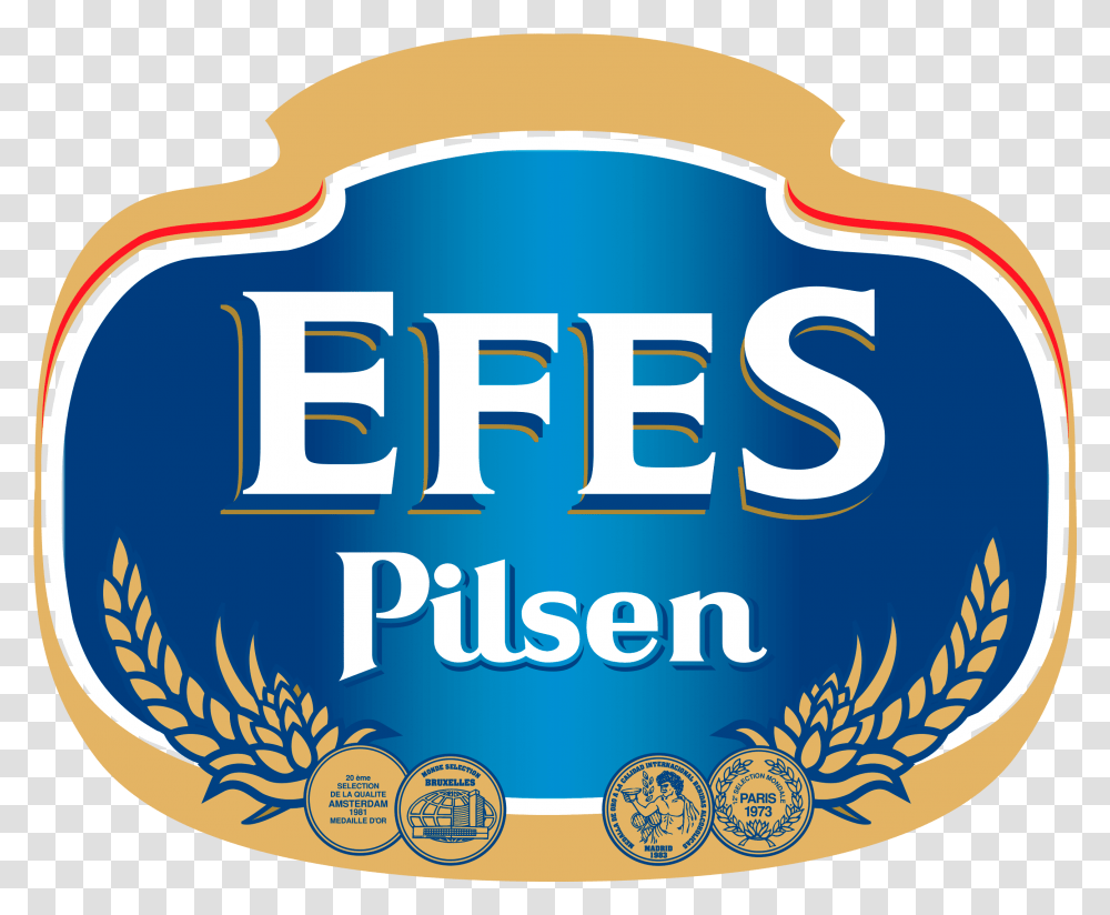 Efes Logo Efes Logo, Label, Text, Symbol, Trademark Transparent Png