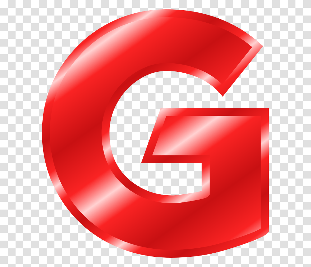 Effect Letters Alphabet Red Letter G, Number, Mailbox Transparent Png