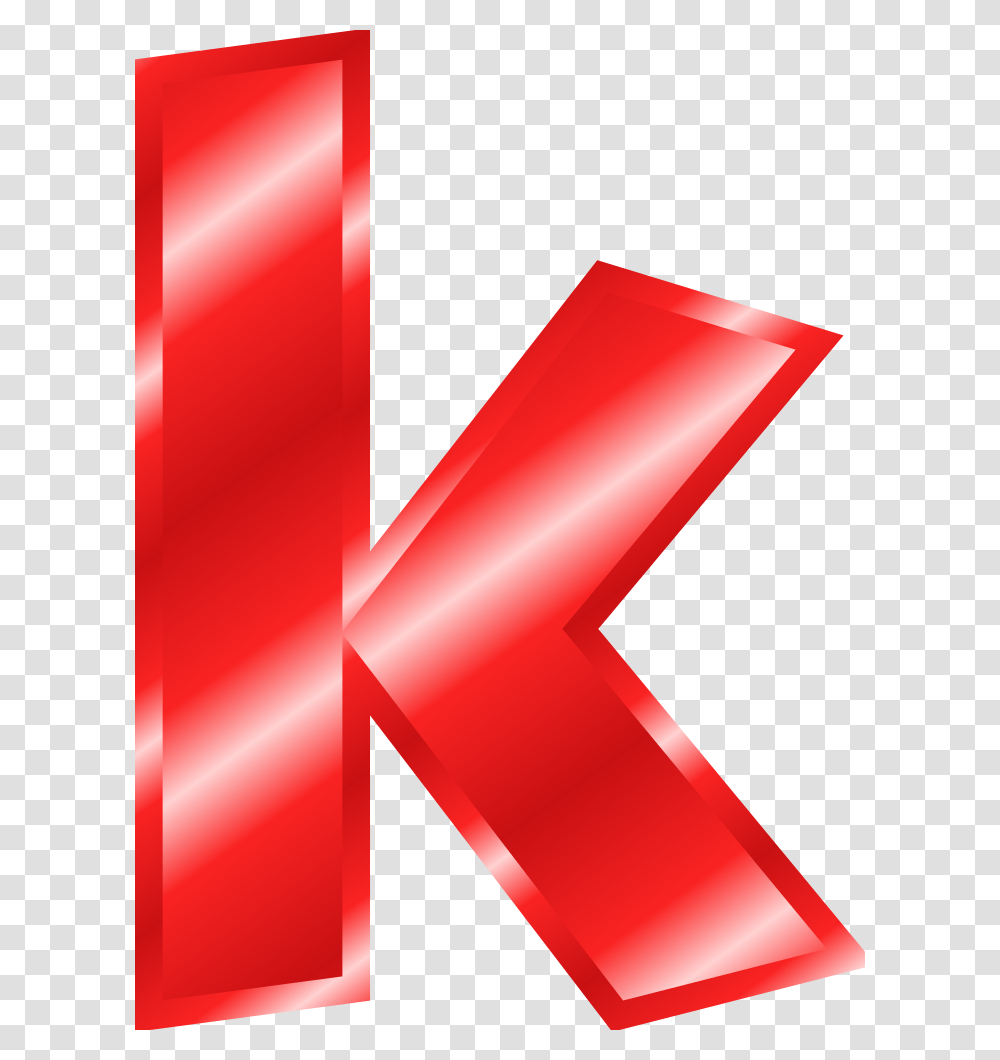 Effect Letters Alphabet Red Red Letter K, Logo, Trademark Transparent Png
