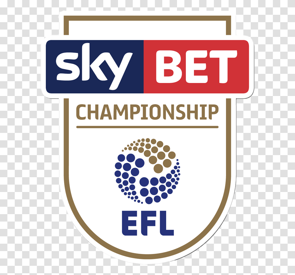 Efl Championship Logo, Trademark, Badge Transparent Png