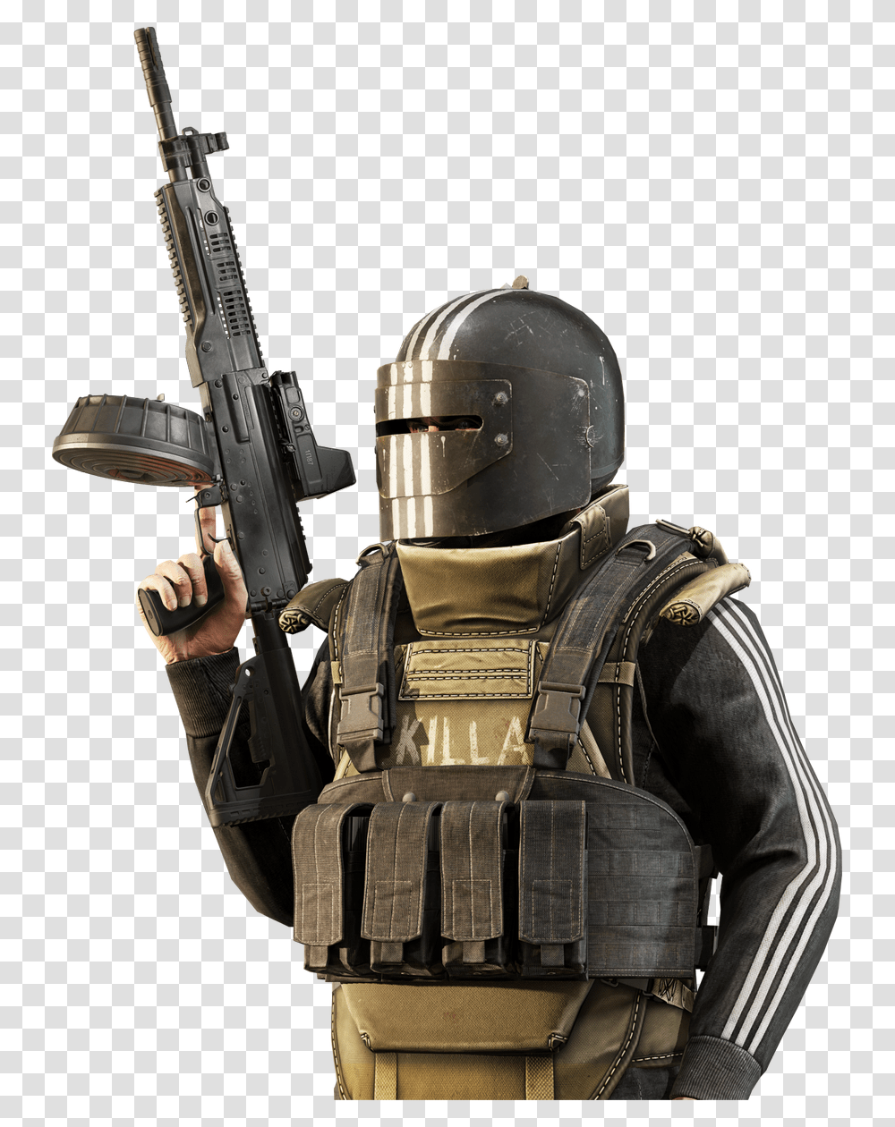 Eft Beta Announcer On Twitter Escapers We Have A Little, Helmet, Apparel, Person Transparent Png