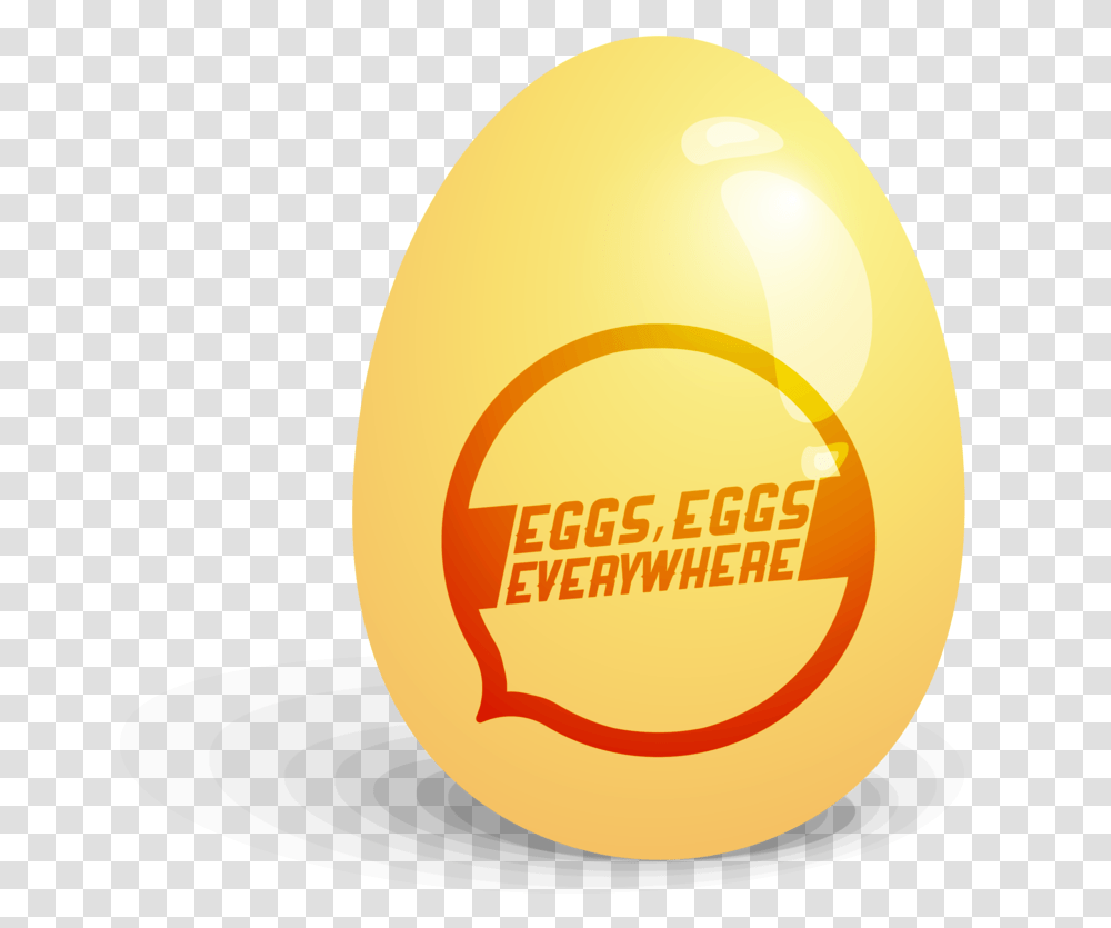 Egg And Logo, Food, Easter Egg, Tennis Ball, Sport Transparent Png