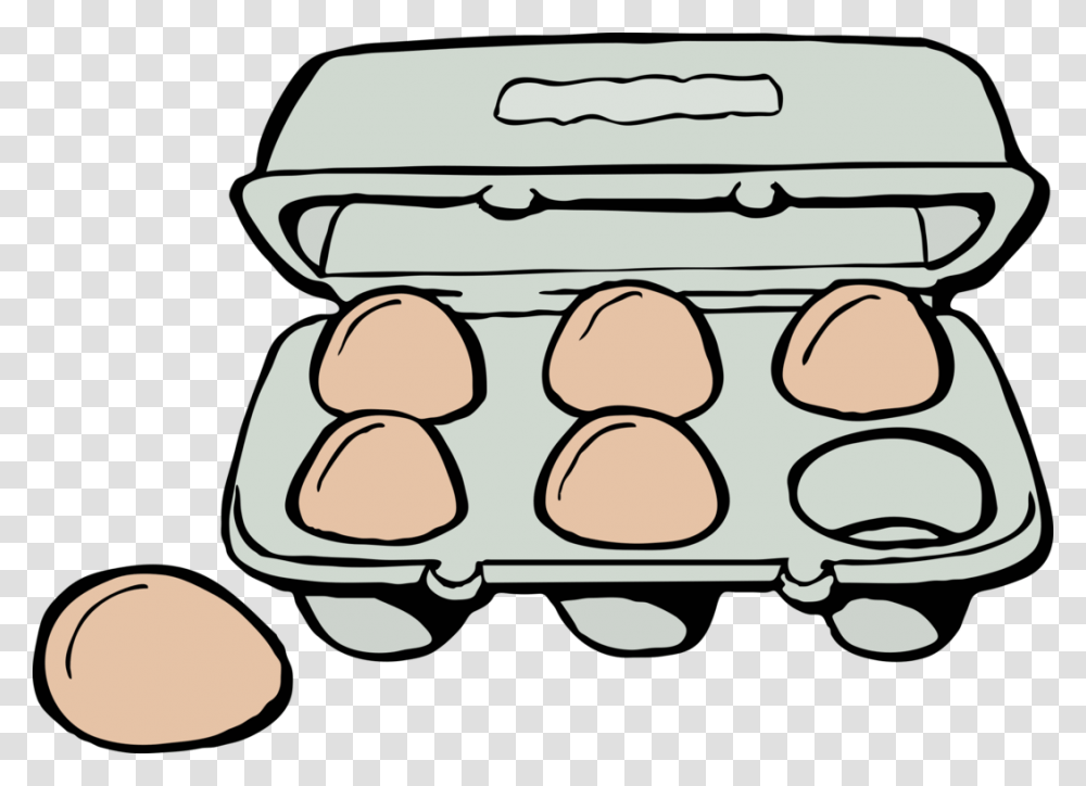 Egg Carton Chicken Fried Egg Food, Treasure, Bakery, Shop, Bread Transparent Png