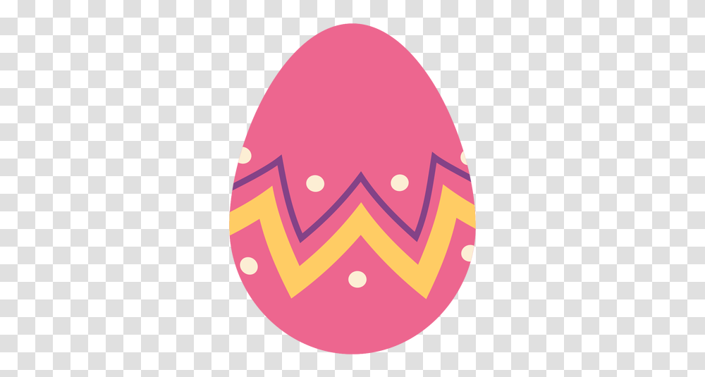 Egg Easter Painted Pattern Zigzag Spot Ovos De Pscoa Coloridos Grandes Fundo Transparente, Easter Egg, Food Transparent Png