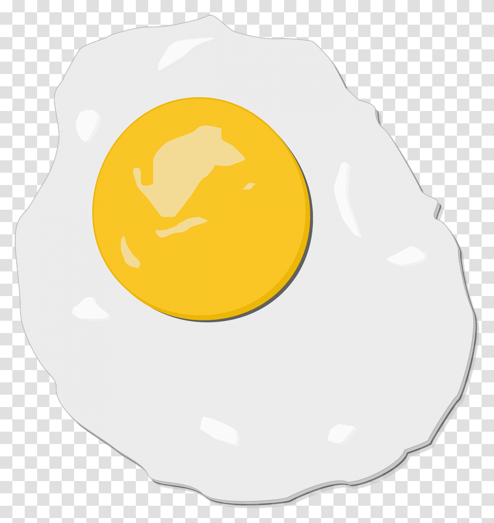 Egg Fried Illustration Cartoon, Food Transparent Png