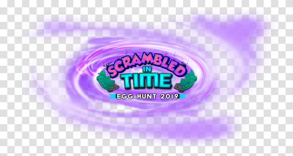 Egg Hunt 2019 Scrambled In Time Roblox Wikia Fandom Egg Hunt 2019 Scrambled In Time, Purple, Frisbee, Toy, Outdoors Transparent Png