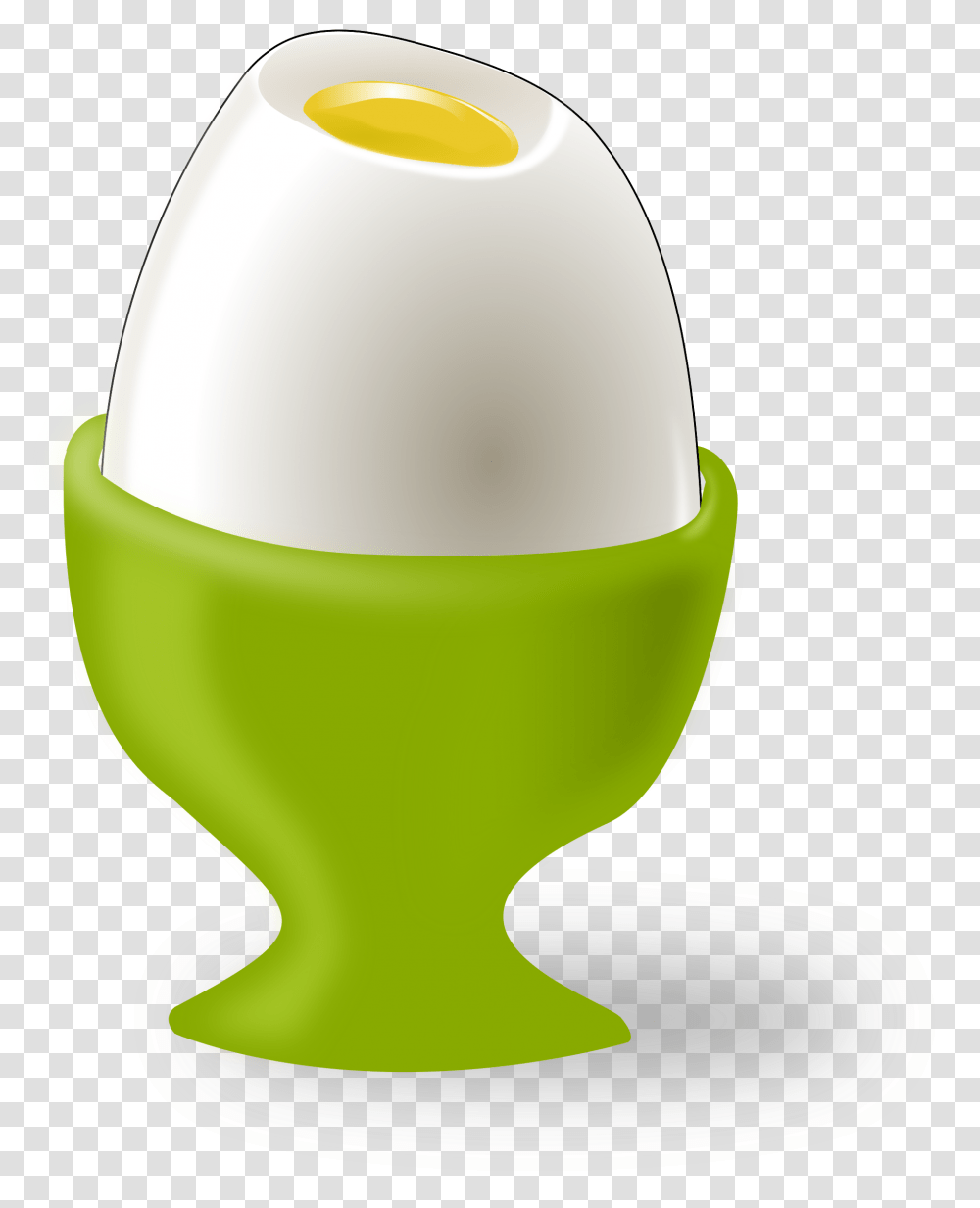 Egg In Cup Vector Clipart Soft Boiled Egg Cartoon, Food, Helmet, Apparel Transparent Png