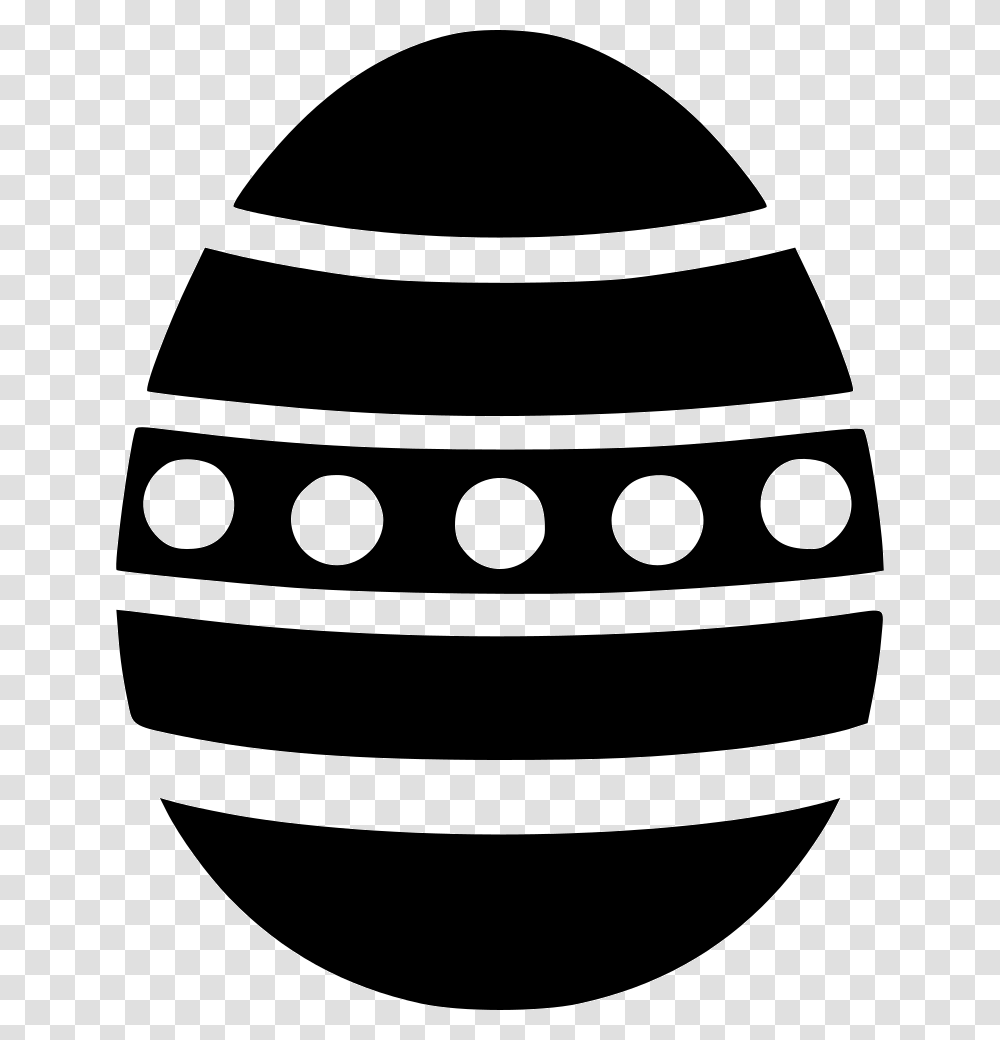 Egg Stripes Dots, Easter Egg, Food, Lamp Transparent Png