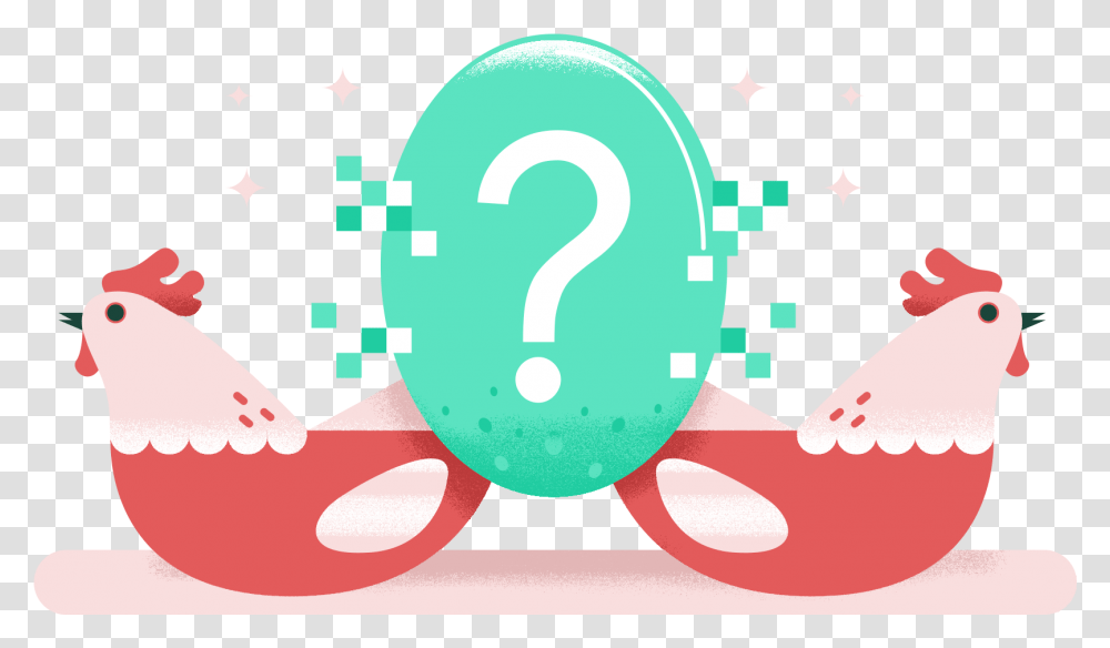 Egg Vs Chicken, Number, Label Transparent Png