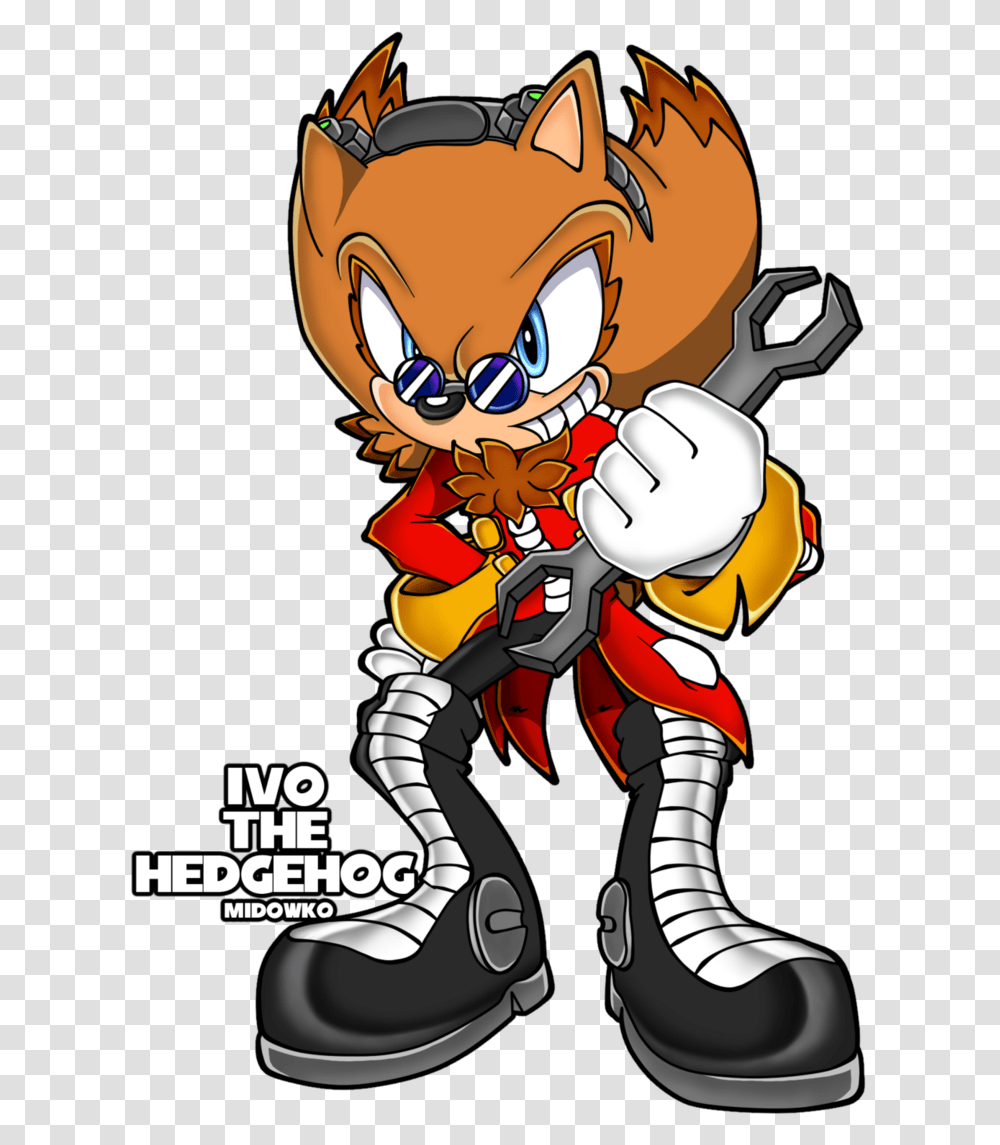 Eggman As A Hedgehog, Hand, Person, Human, Comics Transparent Png