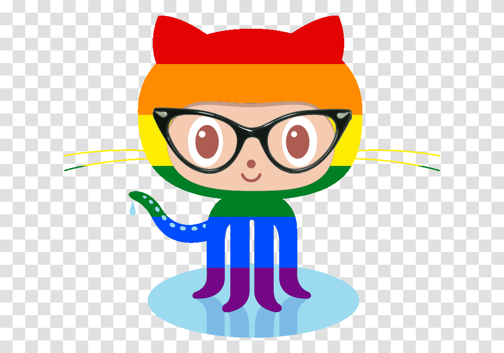 Eggplant Clipart Github Octocat, Goggles, Accessories, Accessory, Glasses Transparent Png
