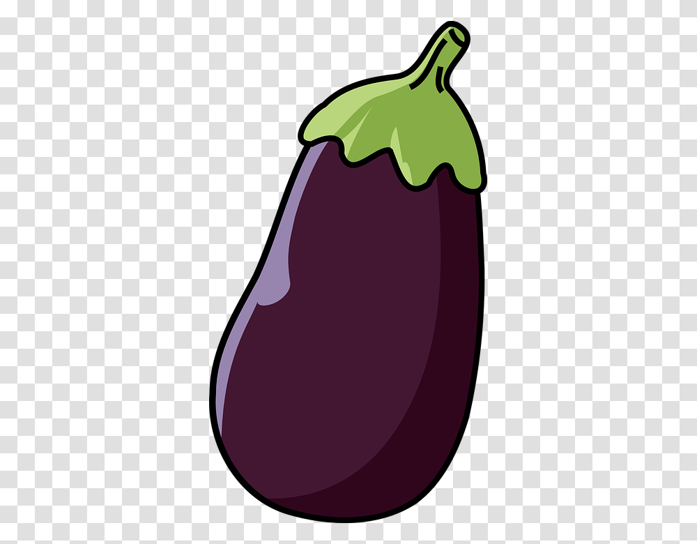 Eggplant Clipart Individual Fruit Vegetable, Food Transparent Png