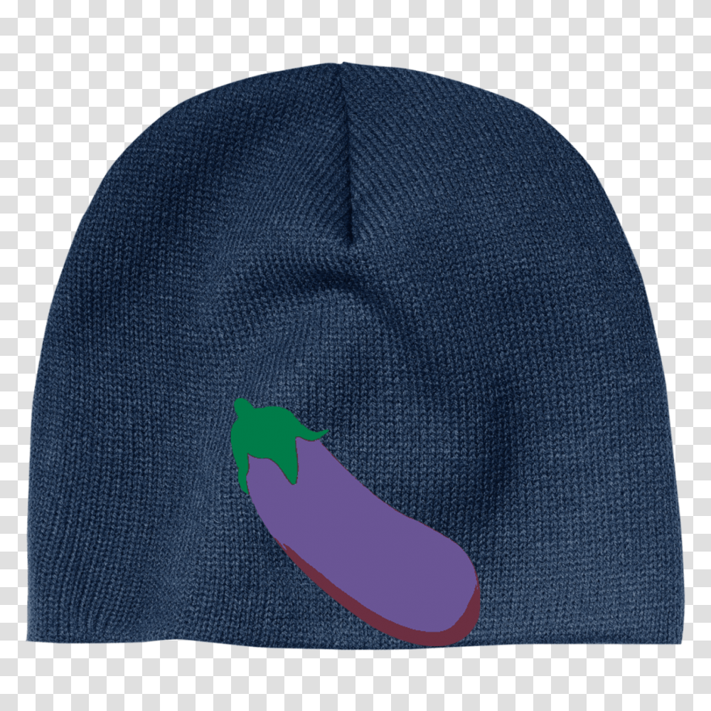 Eggplant Emoji Acrylic Beanie Emoji Acrylics And Products, Apparel, Cap, Hat Transparent Png