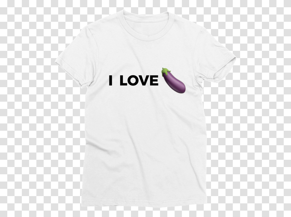 Eggplant Emoji, Apparel, T-Shirt, Sleeve Transparent Png