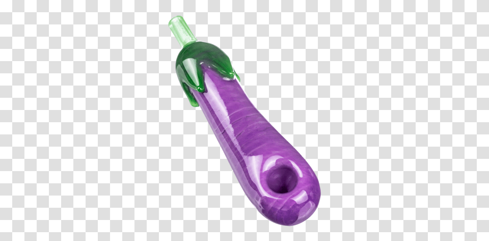 Eggplant Emoji Hand Pipe Water Bottle, Toothpaste, Purple Transparent Png