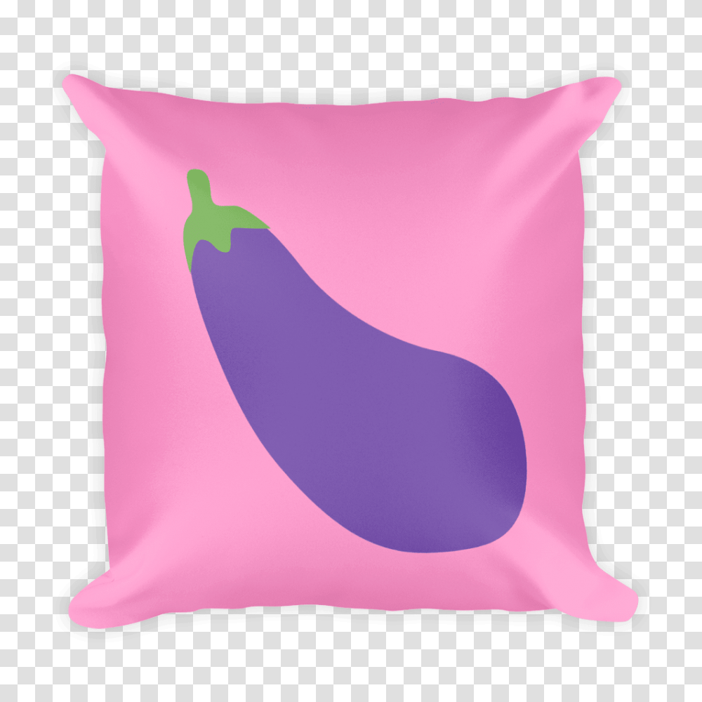 Eggplant Emoji, Pillow, Cushion, Diaper Transparent Png