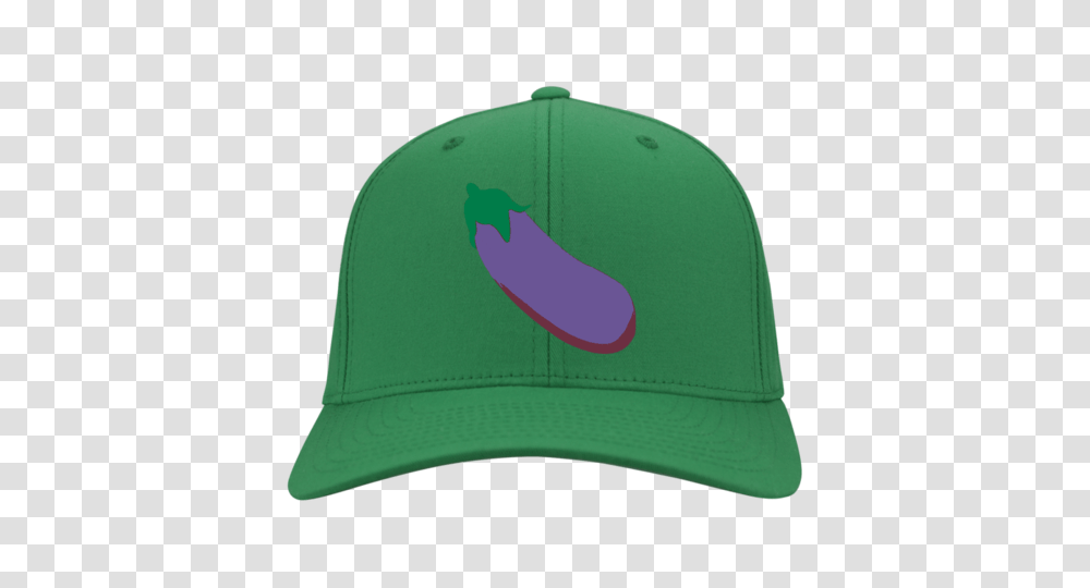 Eggplant Emoji Sport Tek Dry Zone Nylon Cap Haha Shirt, Apparel, Baseball Cap, Hat Transparent Png