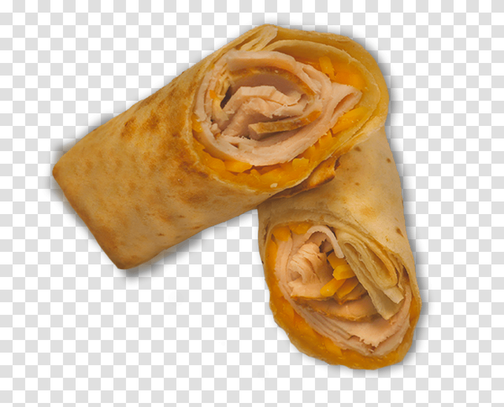 Eggroll Turkey Cheddar Wrap Tropical Smoothie, Pastry, Dessert, Food, Accessories Transparent Png
