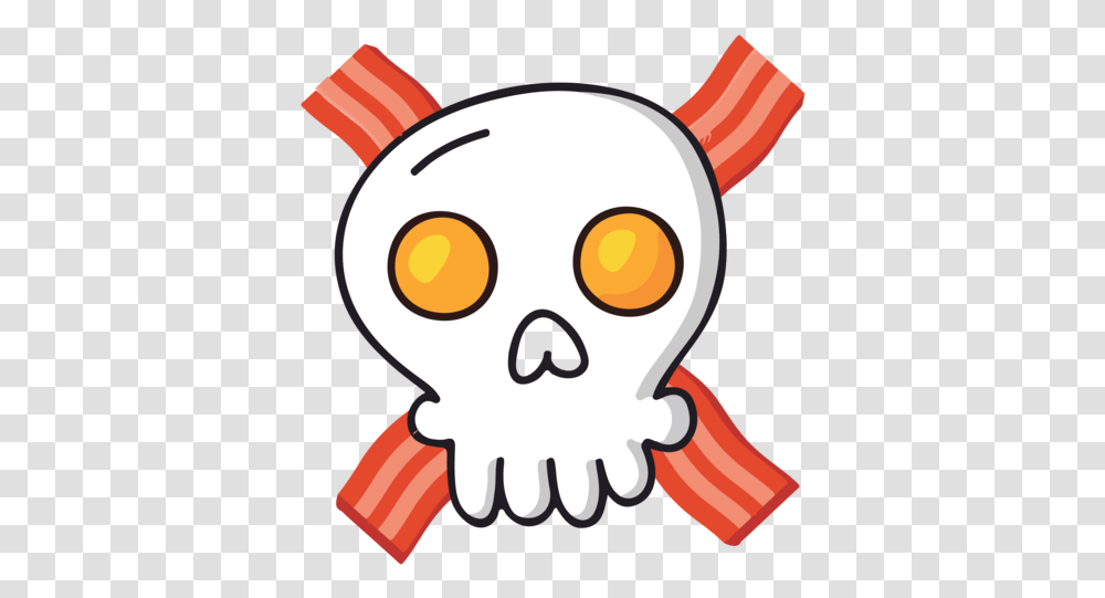 Eggs Bacon Skull Crossbones, Performer, Hand, Weapon, Weaponry Transparent Png