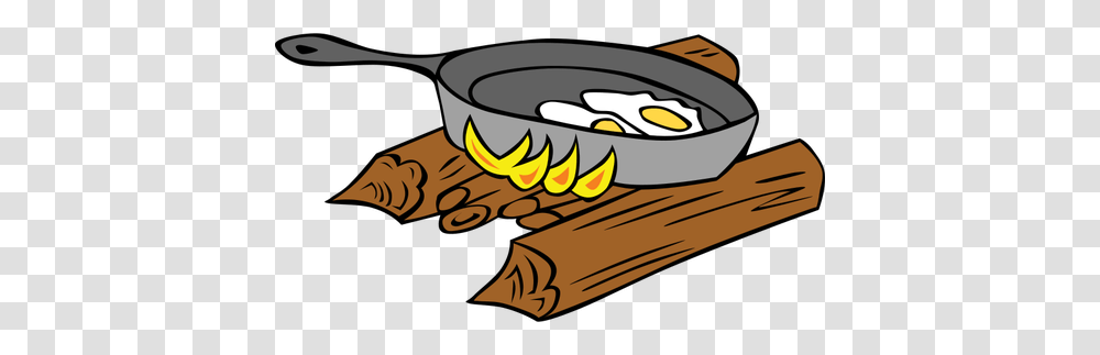 Eggs Baked On Campfire Vector Drawing, Plant, Bowl Transparent Png
