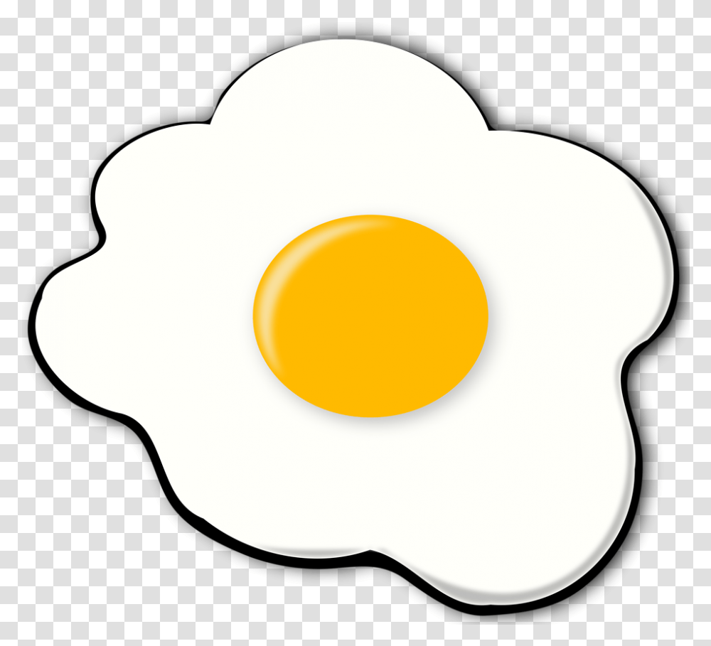 Eggs Clipart Background Sunny Side Up Egg Logo, Food, Baseball Cap, Hat, Clothing Transparent Png