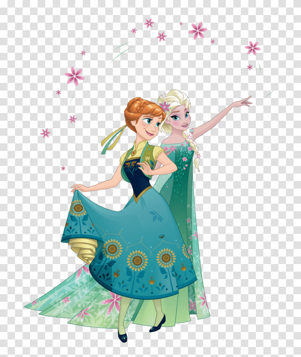 Egipciaca Anna And Elsa From Frozen Fever, Performer, Person, Dance Pose, Leisure Activities Transparent Png