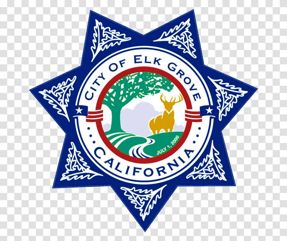 Egpd Elkgrovepd Twitter City Of Elk Grove, Logo, Symbol, Trademark, Badge Transparent Png