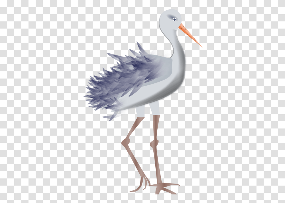 Egretstiltwater Bird Bird With 2 Legs, Waterfowl, Animal, Beak, Heron Transparent Png