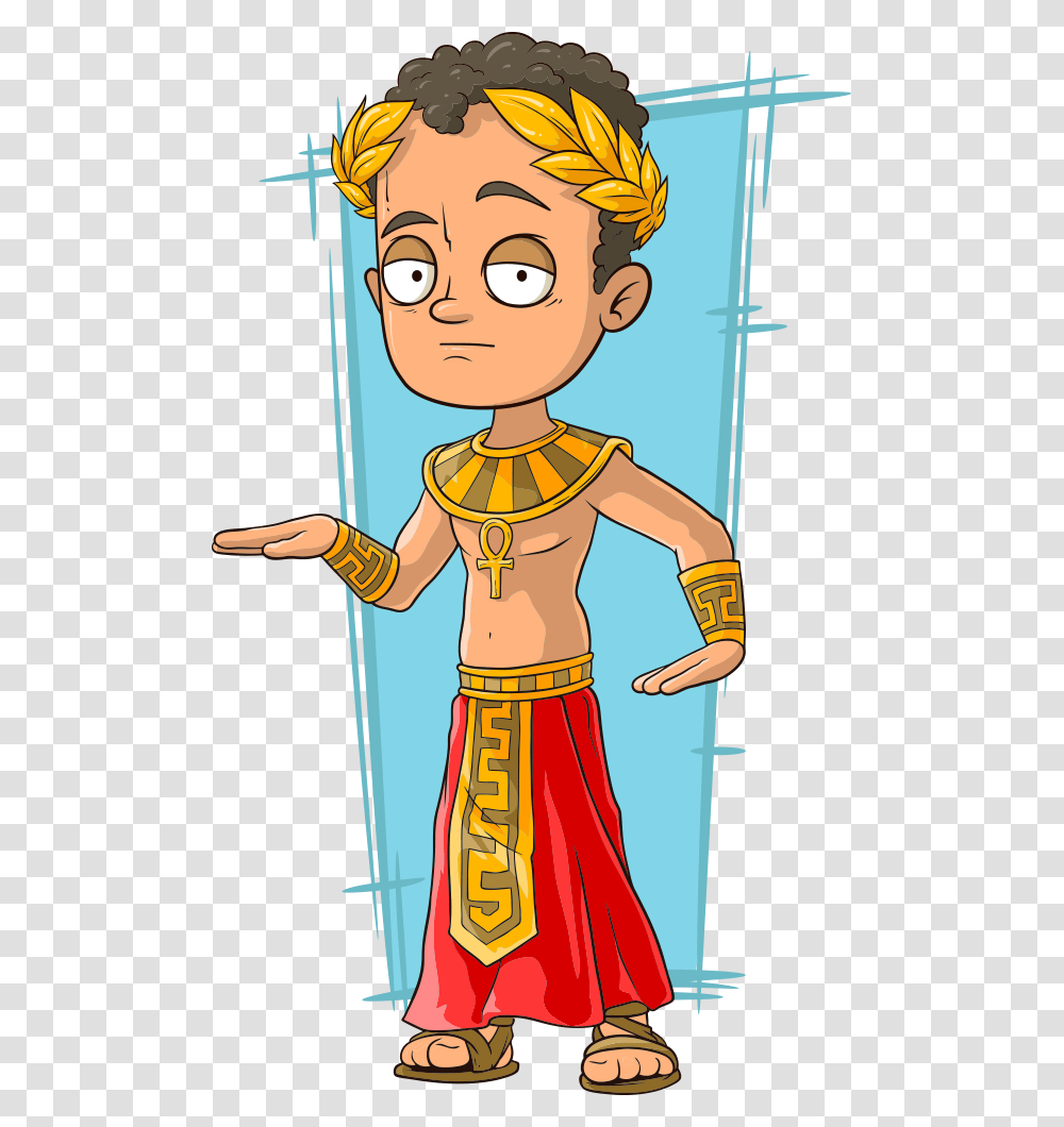 Egypt Clipart Egyptian Child, Person, Face, Costume, Drawing Transparent Png