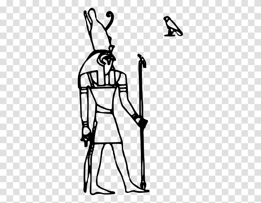 Egypt Clipart Horus, Gray, World Of Warcraft Transparent Png