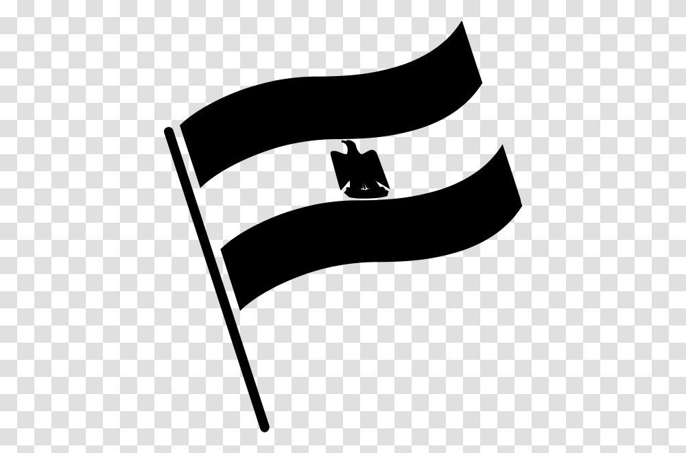Egypt Flag Clipart Ghana Flag Black And White, Gray, World Of Warcraft Transparent Png