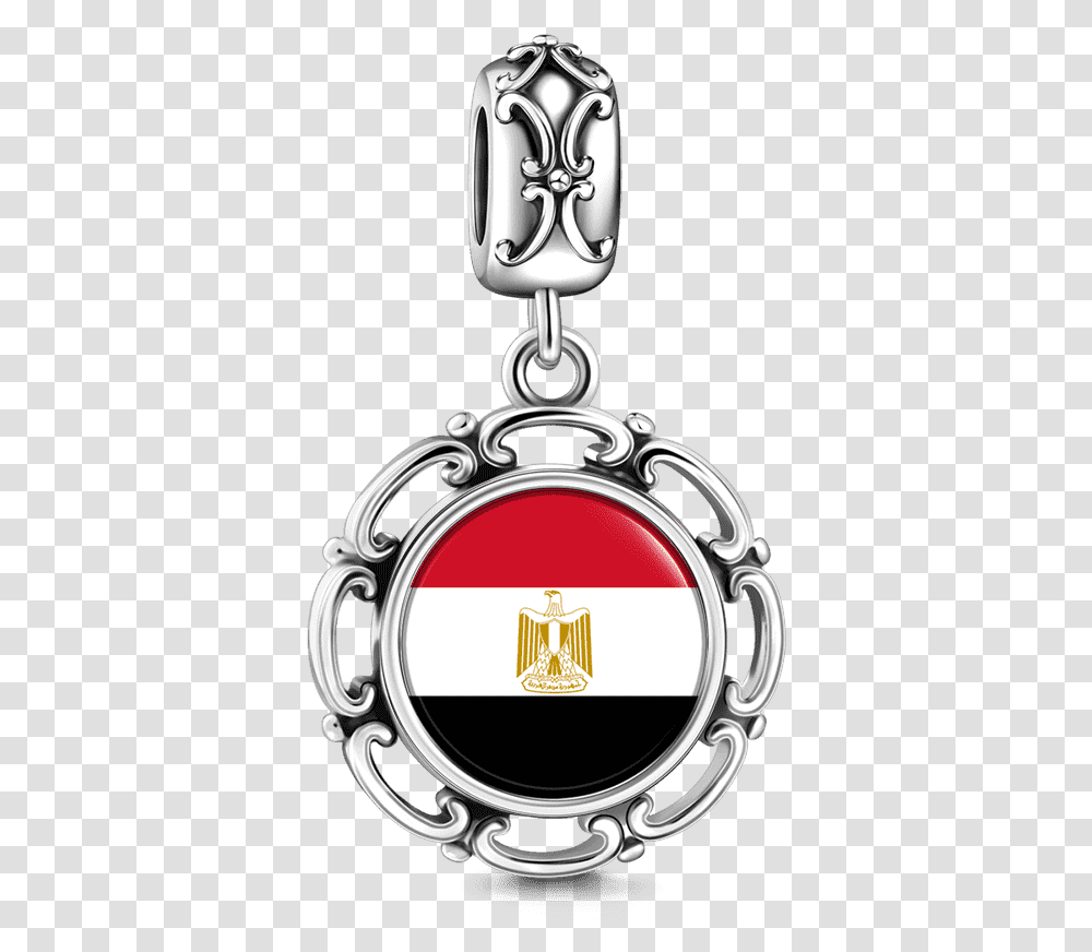 Egypt Flag Pendant CharmsClass Emblem, Locket, Jewelry, Accessories, Accessory Transparent Png