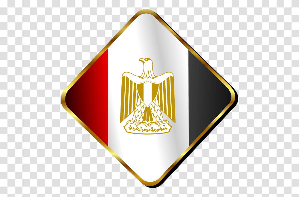 Egypt Flag Pin Svg Clip Arts Eagle From Egyptian Flag, Armor, Sweets, Food, Confectionery Transparent Png