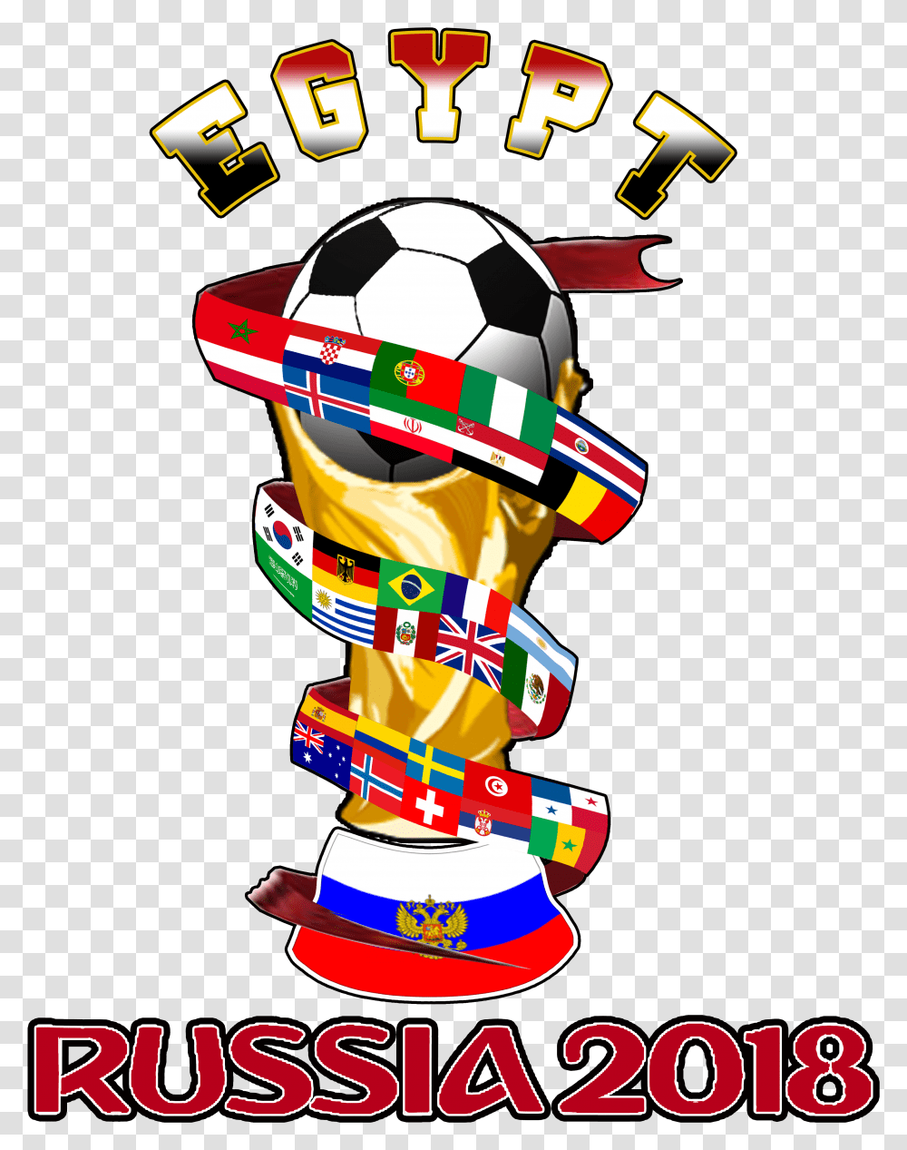 Egypt World Cup Russia Camisetas El Dise Clipart, Apparel, Robot, Soccer Ball Transparent Png