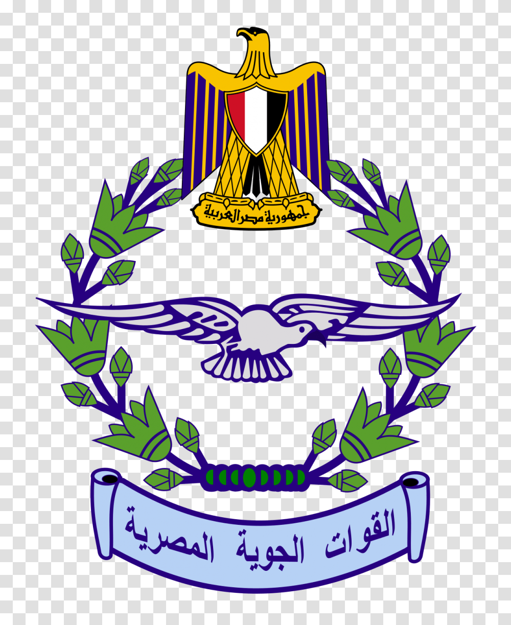 Egyptian Air Force, Emblem, Logo Transparent Png