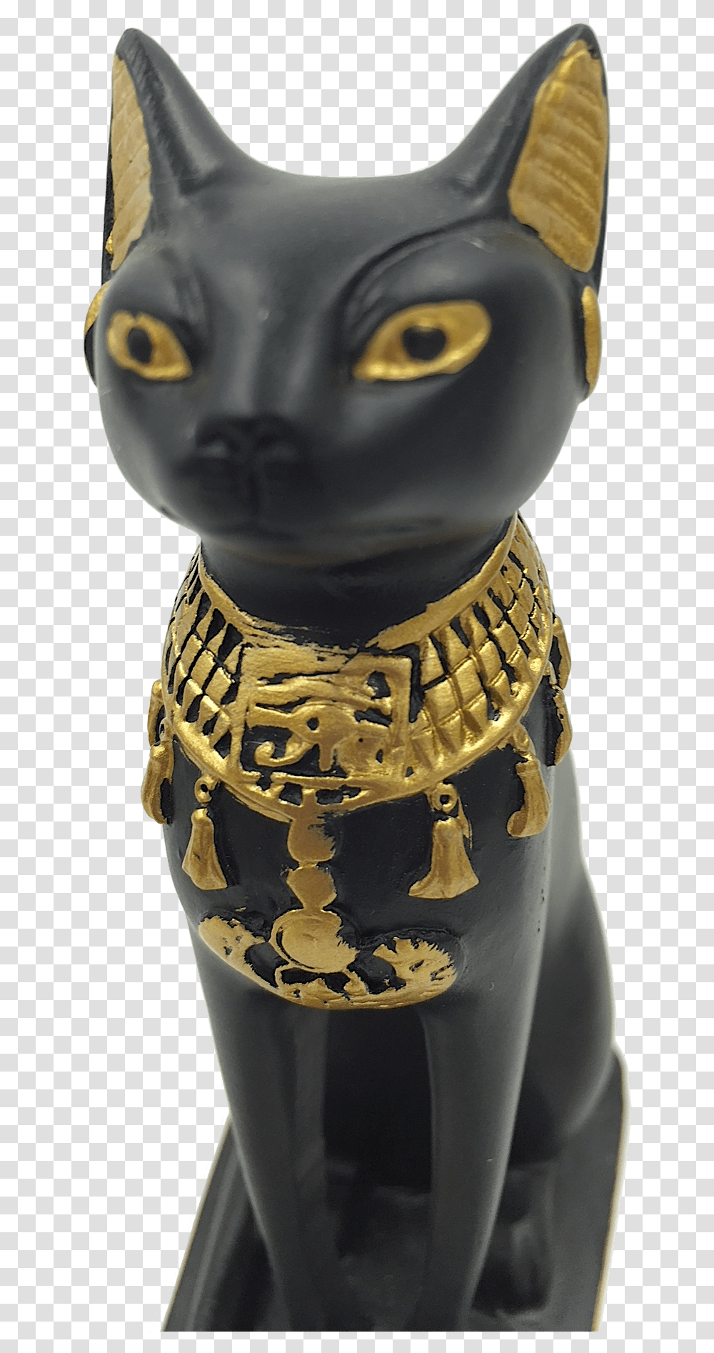 Egyptian Cat Bastet Mini Miniature Cute Statue With Figurine, Pottery, Accessories, Jar Transparent Png