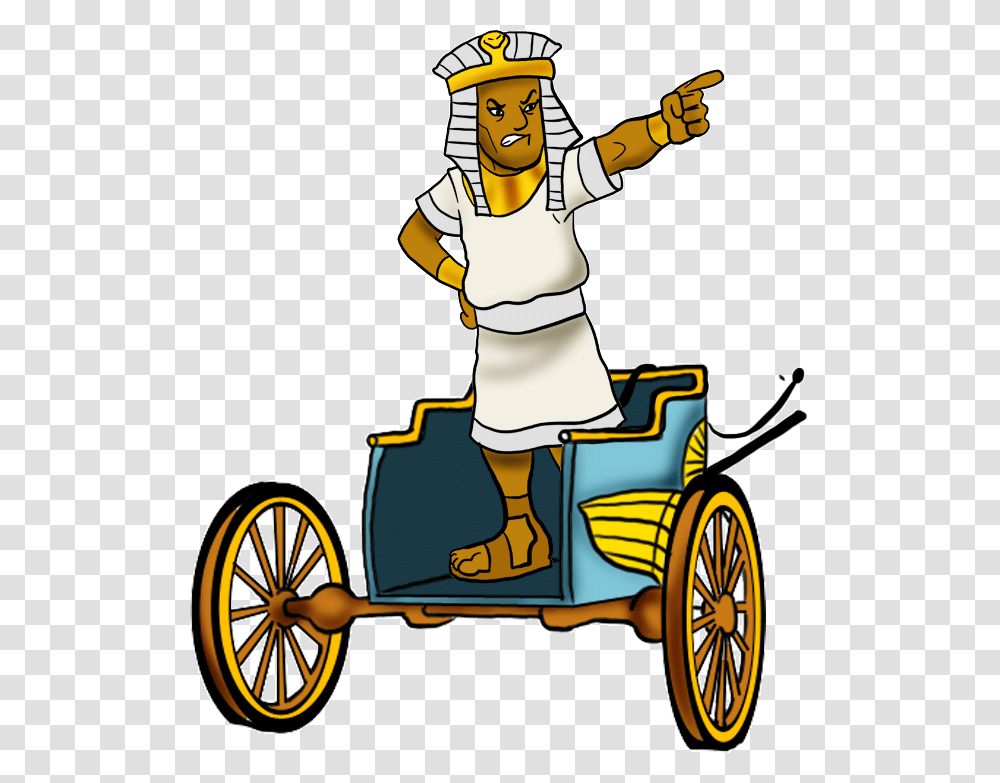 Egyptian Clipart Egyptian Servant, Vehicle, Transportation, Carriage, Tricycle Transparent Png
