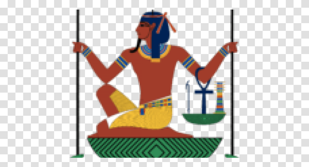 Egyptian Clipart Mummy Heh Egyptian God, Leisure Activities, Crowd, Drawing, Performer Transparent Png