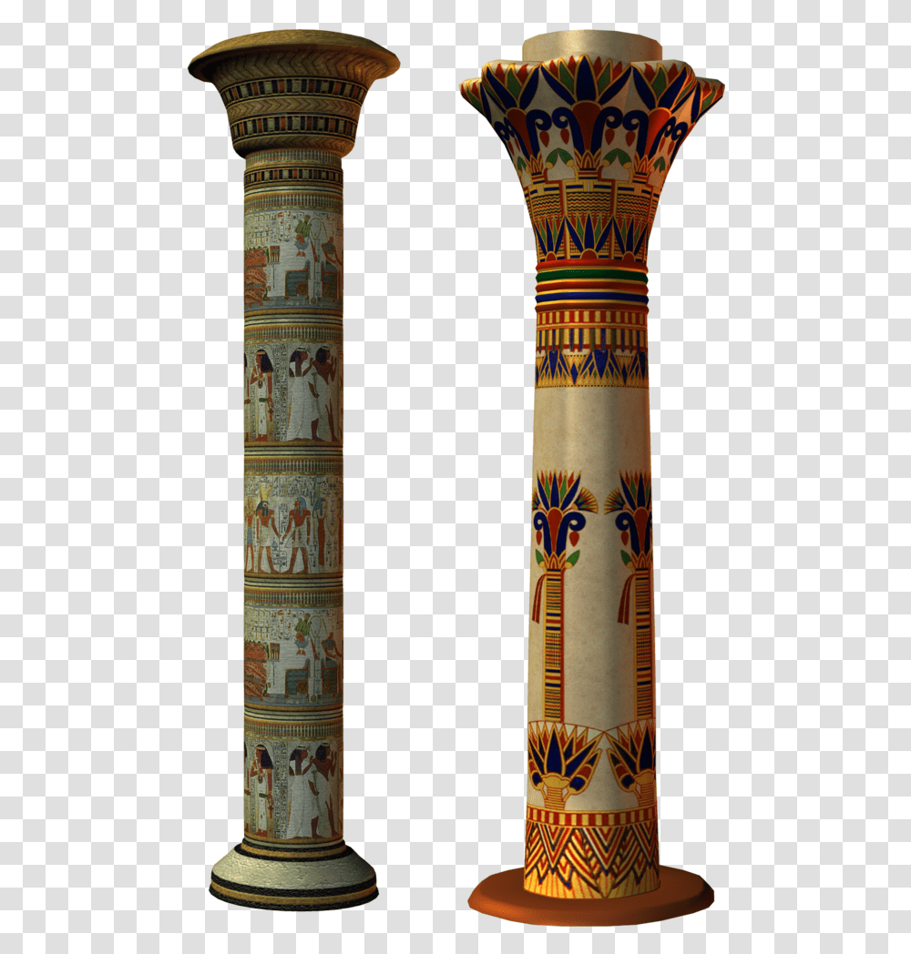 Egyptian Column, Architecture, Building, Pillar, Beer Transparent Png
