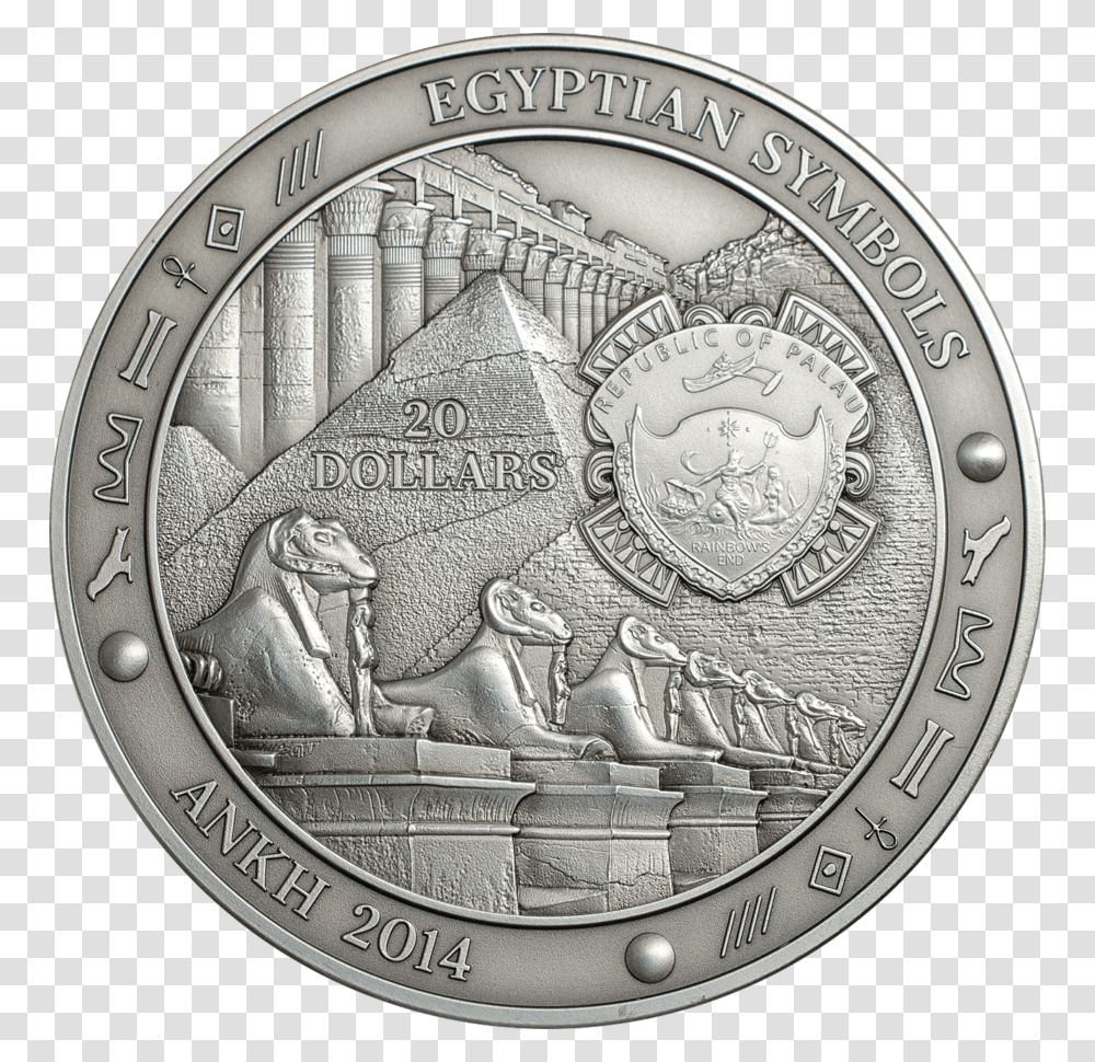 Egyptian Gods Series Silver Coins, Clock Tower, Architecture, Building, Money Transparent Png