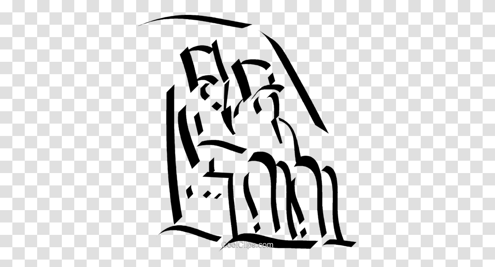 Egyptian Pharaohs Royalty Free Vector Clip Art Illustration, Stencil, Number Transparent Png