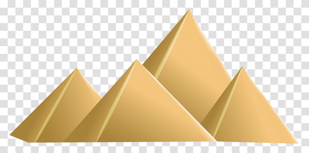 Egyptian Pyramids Clip Art Pyramids Clipart, Triangle, Building, Architecture, Tent Transparent Png